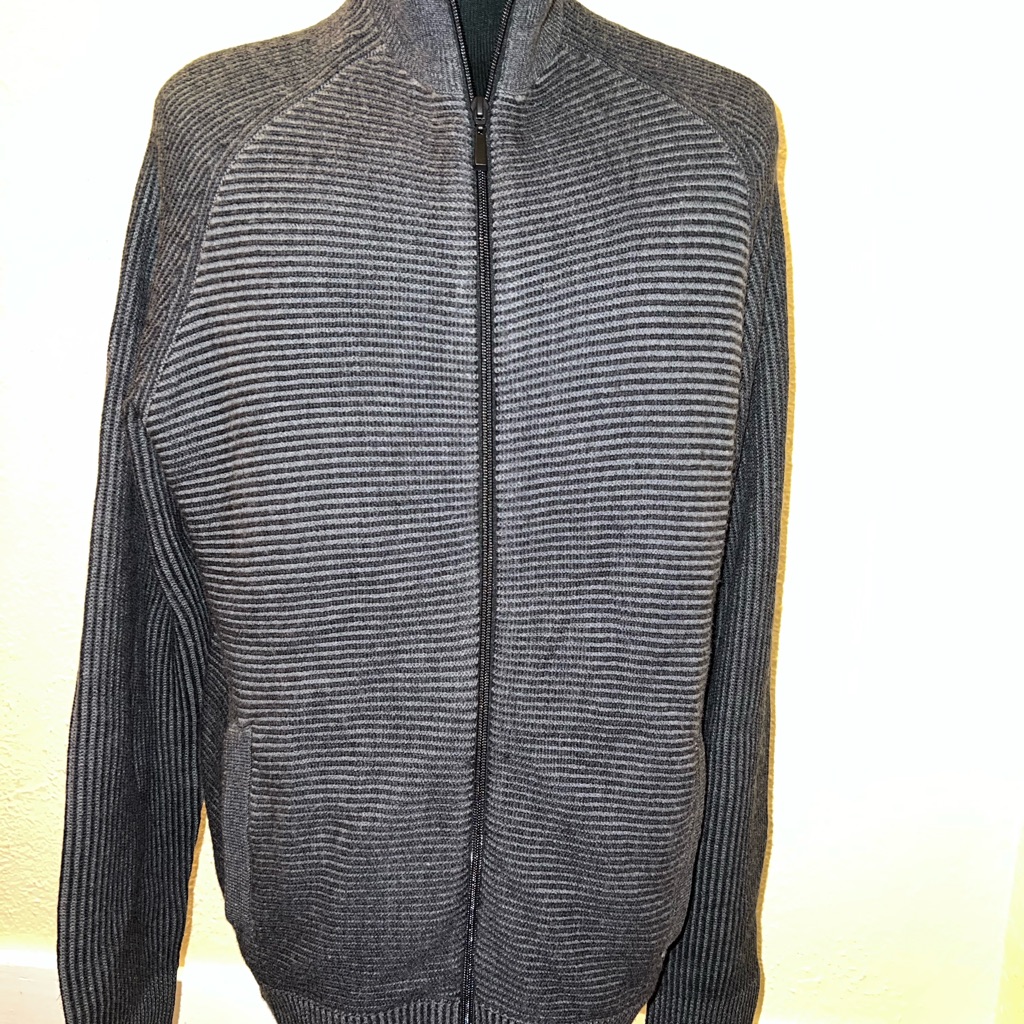 Mens Joseph Abboud Full Zip Sweater Nwt